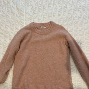 AYR sweater in sunset pink - Alpaca and Wool